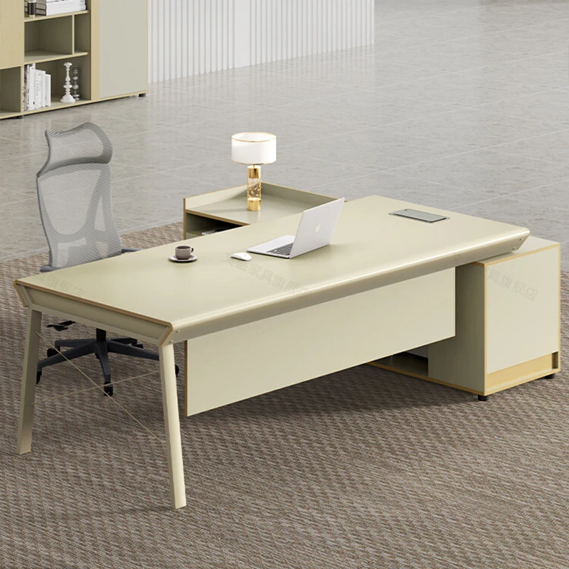 Professional office furniture l shaped luxury executive ceo desk designs MDF office boss desk
