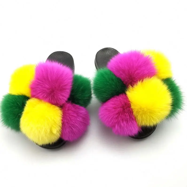 fluffy slides wholesale