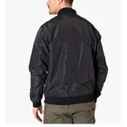 Jacket Pockets Fashion Black Men Lifestyle Bomber Jacket Pockets At The Front With Buttons