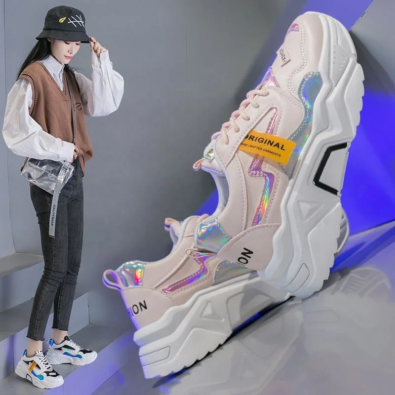 High Wedge Sneaker For Women 