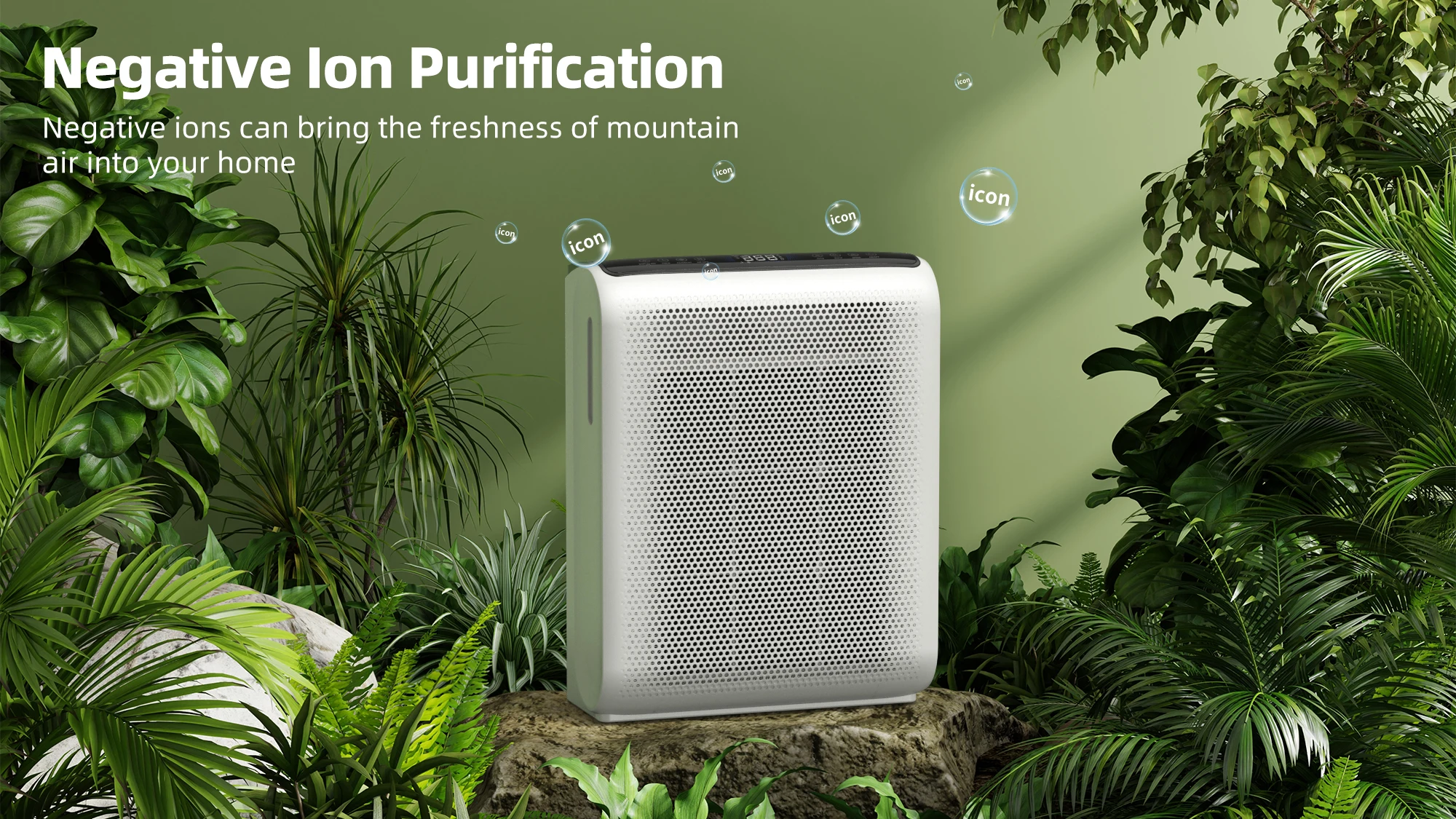 Pm10 Electrostatic Hepa Filter, 300, CADR, PM1.0, PM2.5 - detail 20