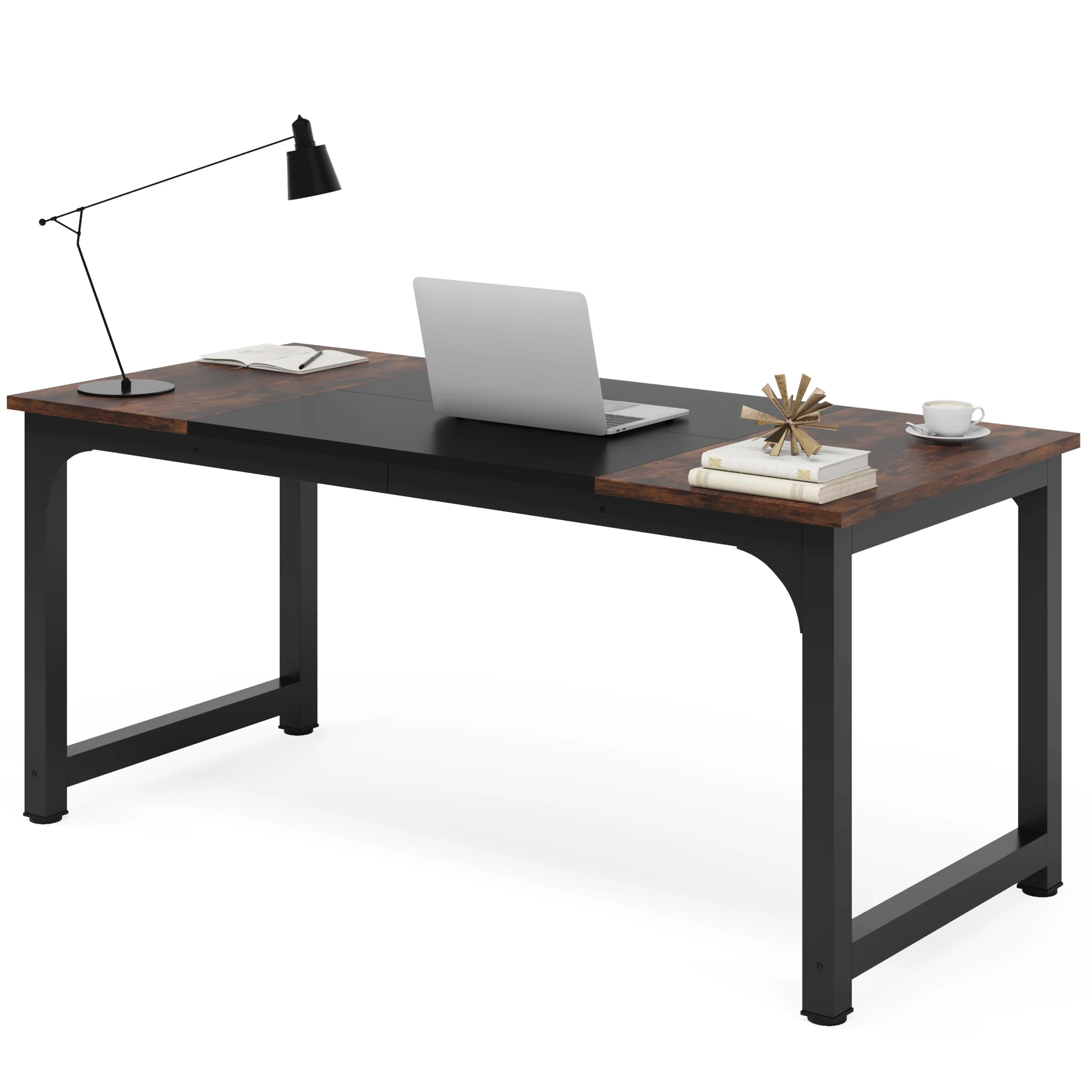 Tribesigns industrial style office furniture office meeting table for office boardroom