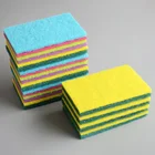 Cleaning Green Kitchen Cleaning Abrasive Heavy Duty Scrub Sponge Green Scouring Pad