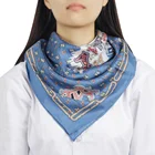 100% Pure Silk Scarves Cheap Custom 100% Pure Silk Twill Women Square Silk Scarf New Style Silk Scarves
