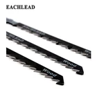 6 Blade Straight Cut Blade T144D Series 6 Tpi HCS 5pcs Set Fast Straight Cutting Wood Jigsaw Blade Tool