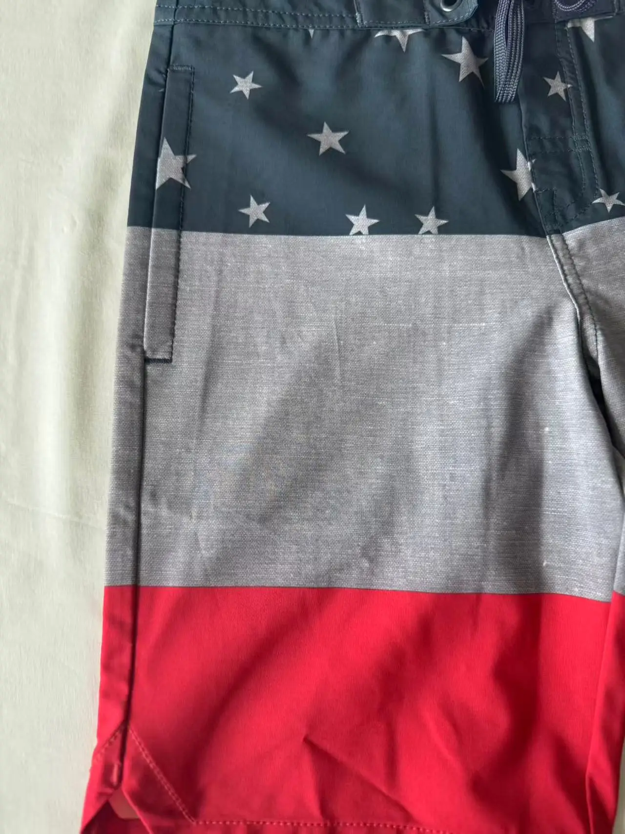 Custom Cartoon Digital Printed 100% Polyester Casual Knitted Worsted Fabric Kids Board Shorts Drawstring Closure Small Children factory