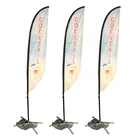 Advertising Custom Blank Garden Backpack Banner Teardrop Flag Pole