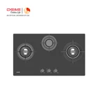 Burner Gas Gas S38615 DE E Household Appliances Tempered Glass 3 Burner Open Burner Built In Gas Hob