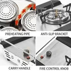 Stove BULIN B22 Glamping Gas Stove Big Fire For Camping Traveling Kitchen