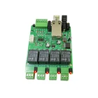 Control IOT Ethernet TCP/IP Network 4-Channel Relay Controller For Door Access Control System