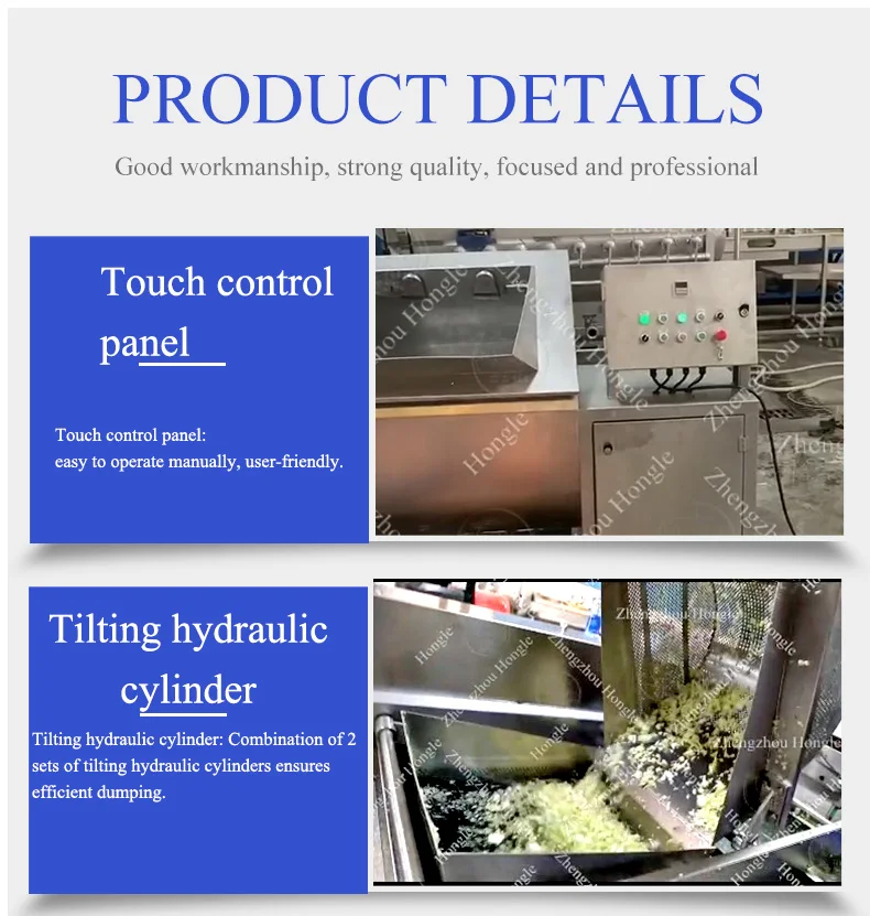 Blueberry and Vegetable Production Line White Radish Washing and Drying Machine for Hotels and Restaurants Used Condition factory