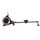 Home Fitness Foldable Reluctance Rower Magnetic Rowing Machine
