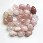 Bulk Wholesale Rock Crystal Polished Rose Quartz Tumbled Stones For Sale