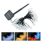 Solar Lamp Led Christmas String Lights IP65 Waterproof Solar Ball String Lamp Outdoor Led Christmas Lights
