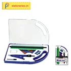 Compass Compass Set High Quality Metal School Stationary Compass Set With Ruler