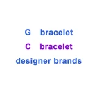 Designer Bracelet Mass Stock Hot Sale GG Cc Pearl Crystal Gold Bracelet Jewelry