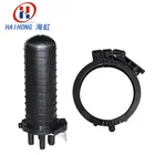 Complete Optic Splice Closure Easy Operation Complete Accessories Horizontal Type Fiber Optic Splice Closure