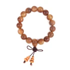 Beads Wooden Bead Handmade Customised DIY Beads Natural Wood Small Hole Wooden Beads 1.2cm Wood Bead