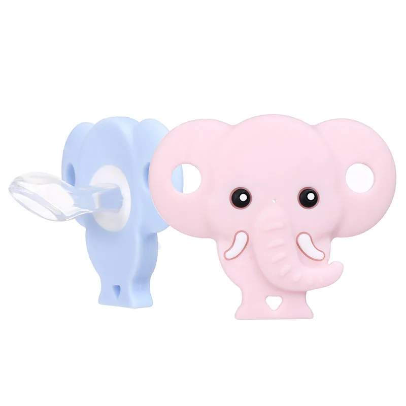 Silicone Soother Baby Pacifier Baby Schnuller Tetine Bebe  Clip Silicone Pacifier Holder Baby Pacifier