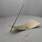 MAXERY New Design Vintage Brass Incense Holder Handmade Personalized Incense Stick Holder Incense Burner