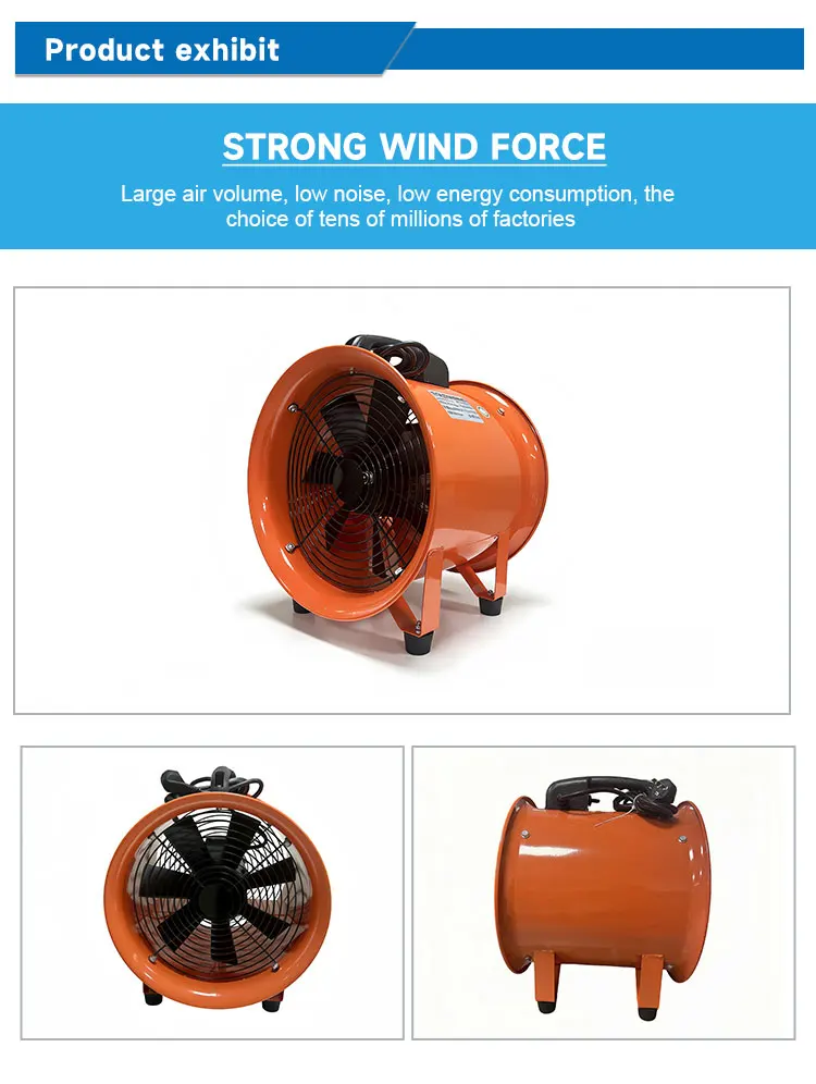 Axial Flow Fan, Portable, PVC - detail 4