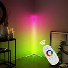 Rgb Corner Lights RGB Color Changing Led Corner Floor Lamp RGB Multi Color LED Corner Light With Remote