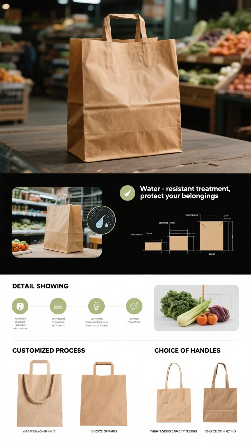 product biodegradable and resealable coffee bag with kraft paper vertical zipper flat bottom coffee bean food packaging bag-3