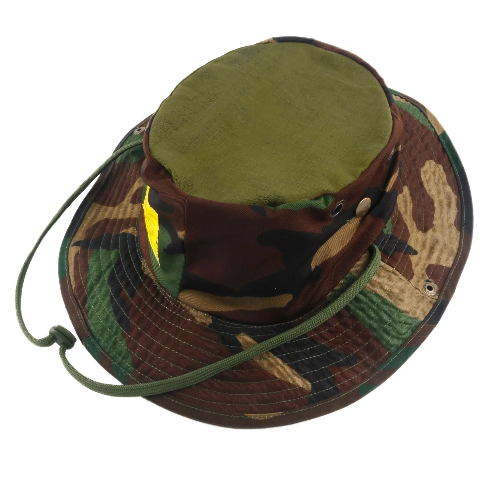 Customized New Product Round Brimmed Male Tactical Camouflage Benny Fan Outdoor Camouflage Hat