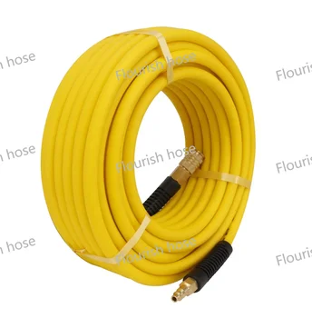 20bar hybrid polymer air compressor hose  7M 9.5mm air hose fittings car compressor air hose