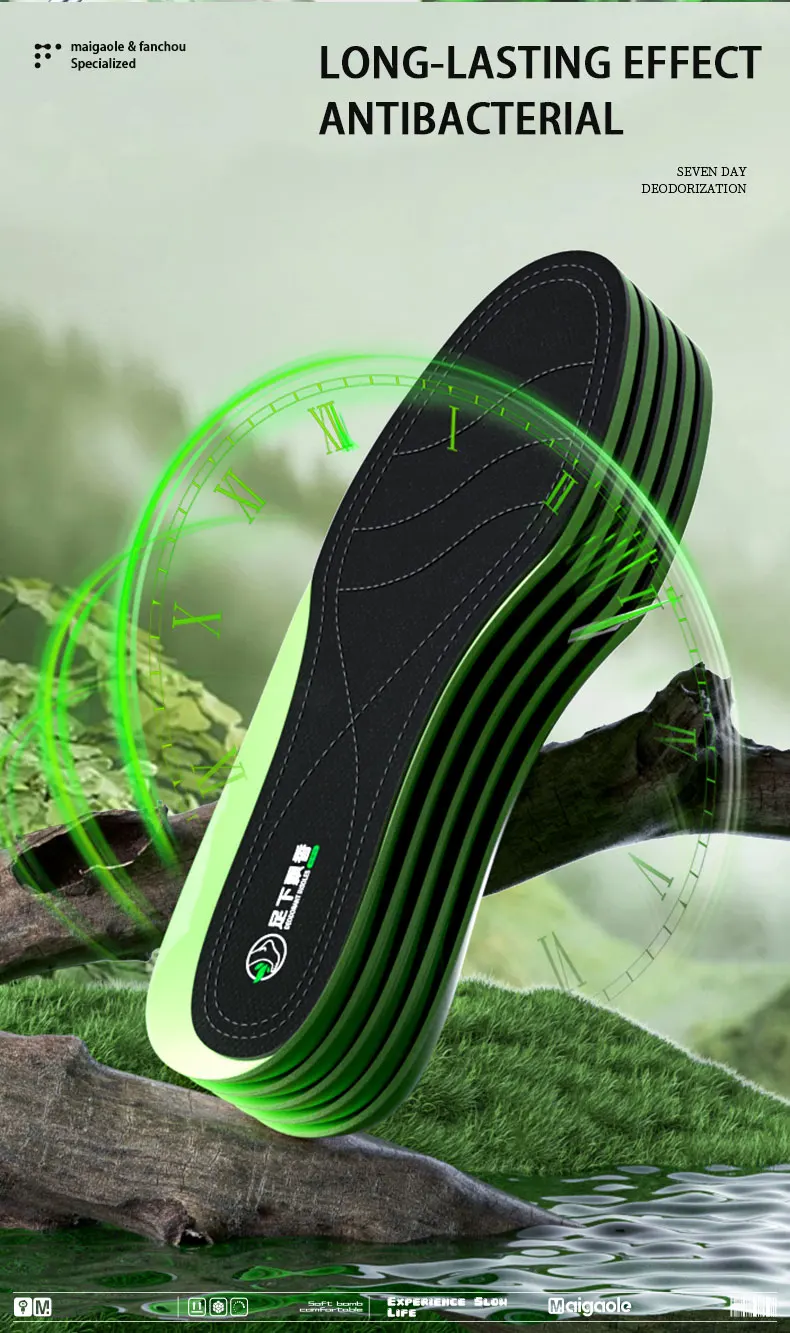 Deodorizing Summer Insoles Antibacterial Sweat Absorbing Pads Deodorizing Summer Insoles Antibacterial Sweat Absorbing Pads