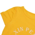 Teen Girls Printed Chrysanthemum Breathable Casual Fancy Teen Tops For Teenage Girls