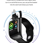 Popular Gift Mini Size Portable Wearable Earphone Watch For Reminder For Alarm Clock