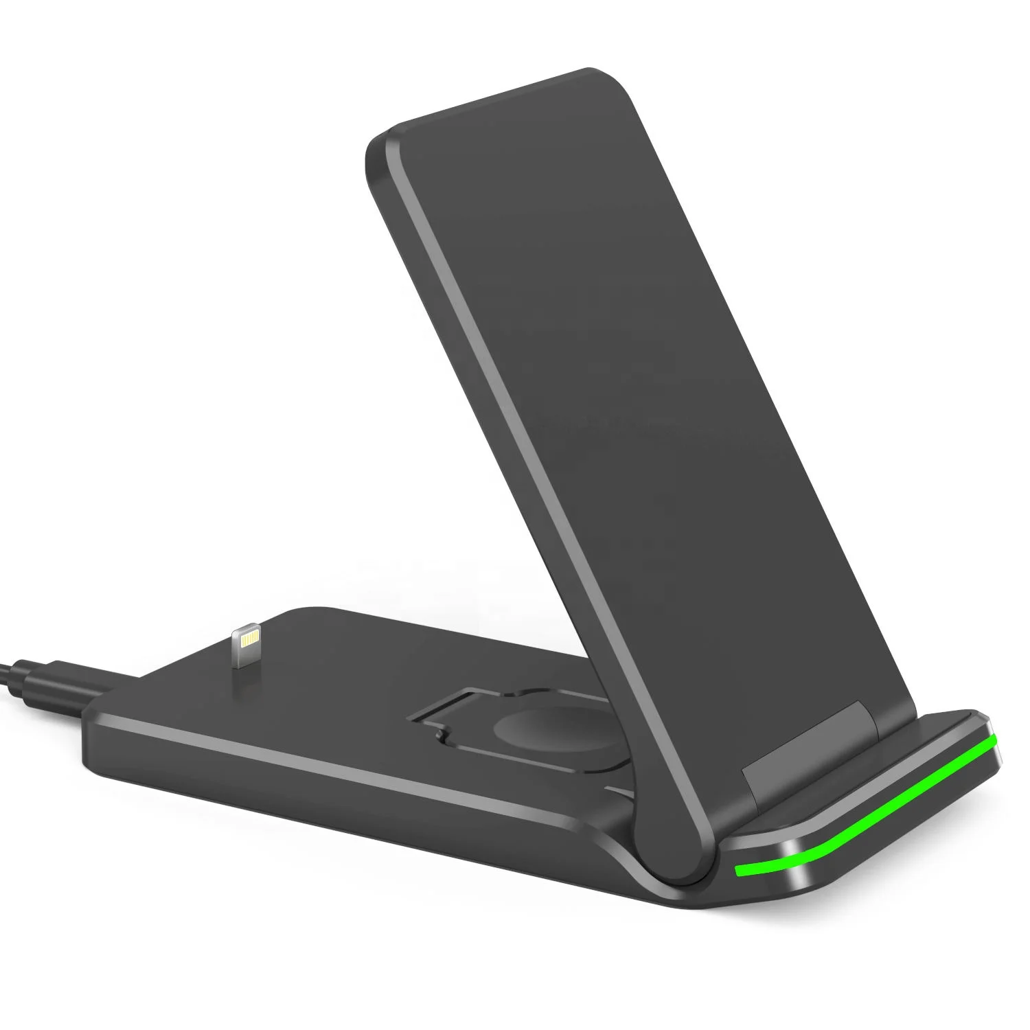 3in1 Wireless Charger Stand 15W Fast Charging For iPhone