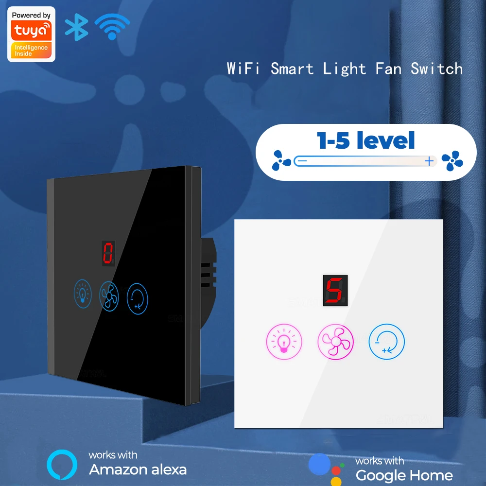 Speed Wifi Touch Fan, SZMYQ, Wall - detail 4