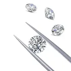 Round Loose Full White Def Color Round Excellent Cut Moissanite Diamond