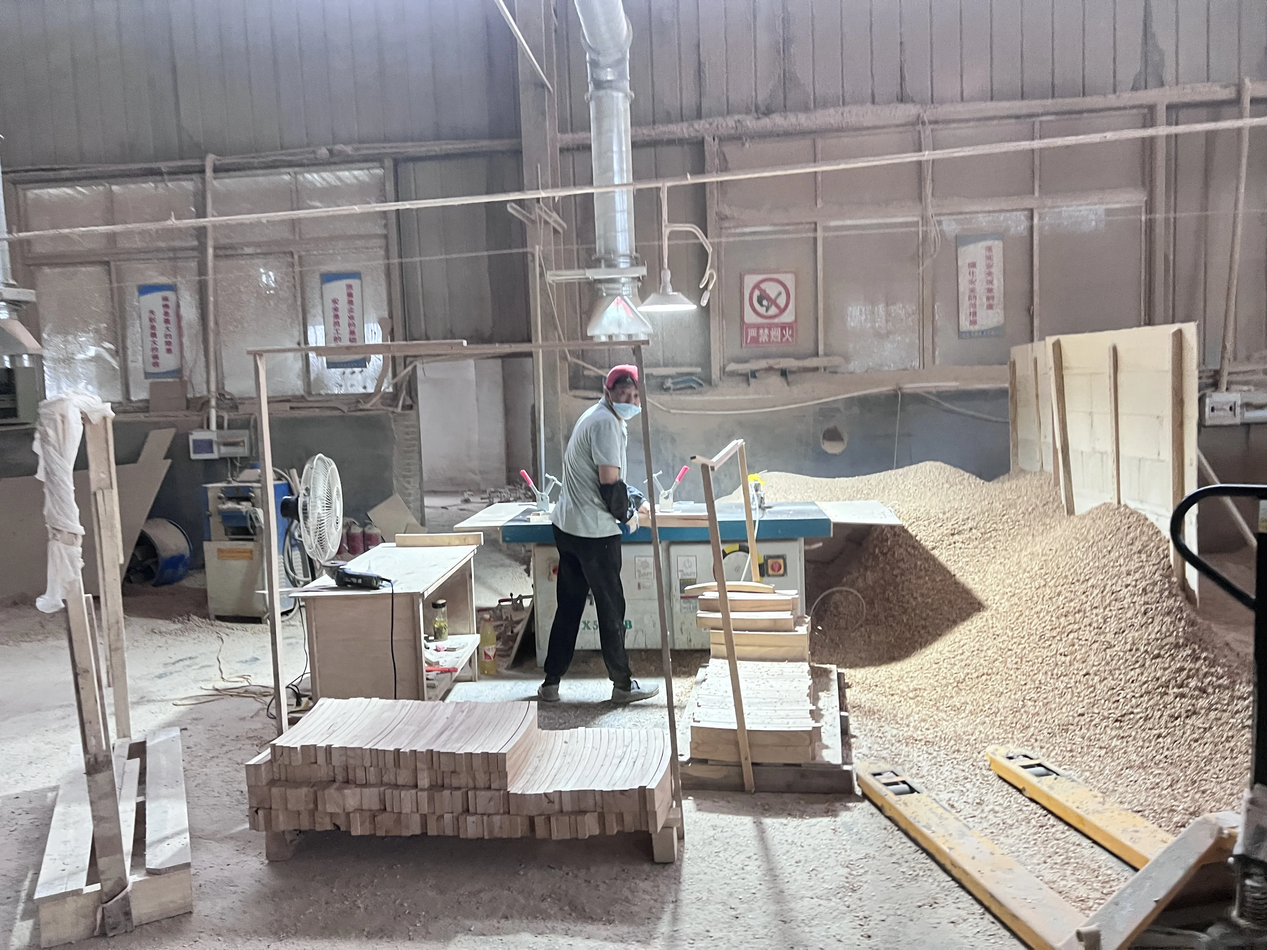 American Modern Double Sofa Chair Simple Nordic Balcony Cloth Lazy Leisure for Dining Room or Living Room manufacture