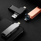 Usb Stick Usb 3 In 1 OTG USB Flash Drive 64GB 32GB 16GB 8GB Stick Drive Smartphones OTG 2.0 3.0 USB Memory