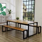 Industrial Dinning Table Set Dining Room Furniture Manufacturer Wood Dining Table Writing Desk Sets