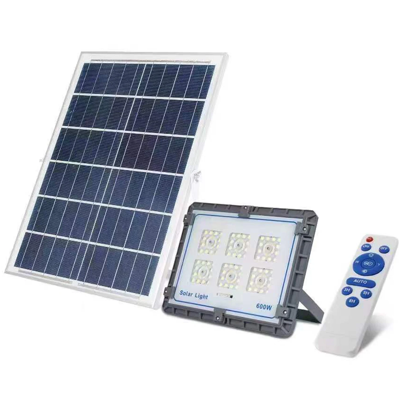 Factory cheap wholesale solar power 200W 400W 600W solar LED floodlight with remote control