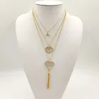 New Name New Arrival Jewelry Necklaces Gold Plated Pendant Women's Filled Statement Name Plate Necklace