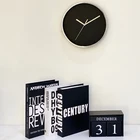 Clock Minimalist Clock Acrylic No Number Wall Sticker Clock DIY Modern Design Decoration Gift Black Silver Gold For Office
