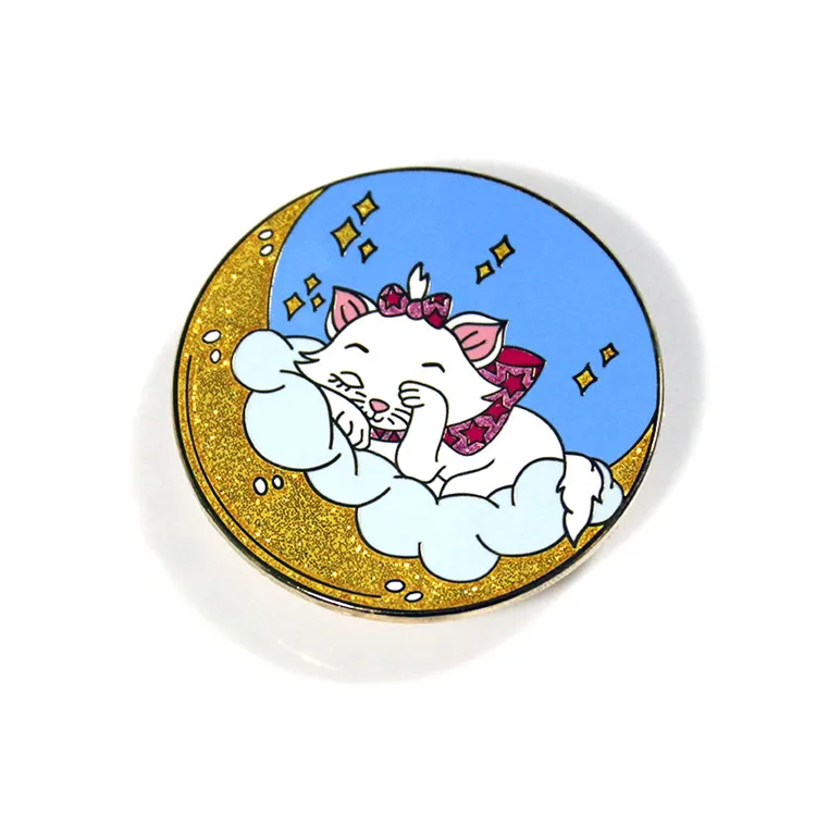 cartoon lapel pin