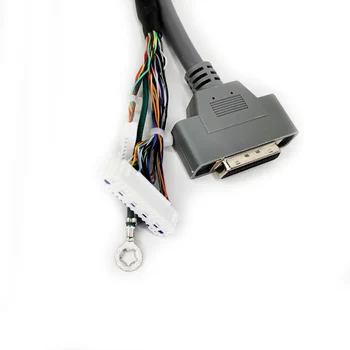 Custom d-sub 7 9 15 23 25 37 44 50 pin connectors to molex waterproof cable assembly Connector