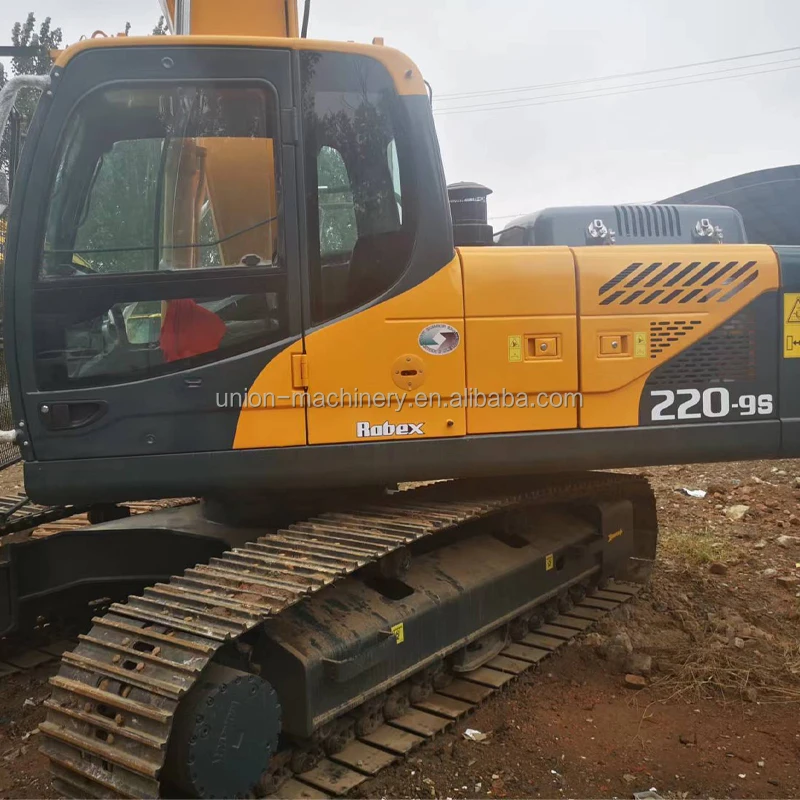 Used Original Hyundai Crawler Excavator Second Hand Ton Digger