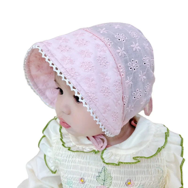 Baby Girls Hat Spring Summer Sun Hat Bonnet 0-12 Months 