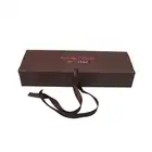 Hair Packaging Customized Cardboard Box Luxury Hair Wig Extension Packaging Box With Ribbon