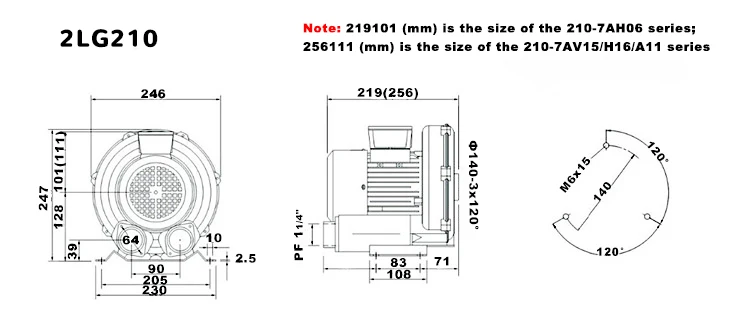Ring Blower, 220V, 380V, 50hz - detail 18
