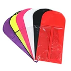 Pvc Coat Bag Factory Custom Packaging Print Logo Blanket Pvc Dust Garment Coat Clothes Suit Cover Bag With Zipper