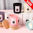 Glass Candle Glass Wholesale Machine Blown Clear Glass Candle Jar With High Quality