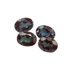 Gemstone Alexandrite Gemstone Huancai Gems Oval Synthetic Alexandrite Gemstone